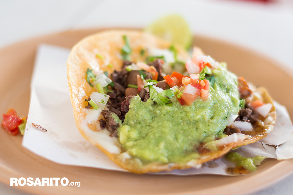 Tacos in Rosarito Beach